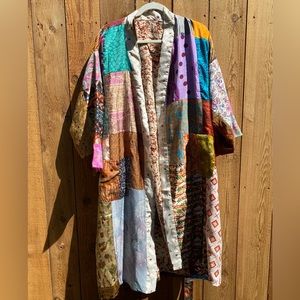 Kimono rayon sari robe
